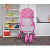 MILLY MALLY Puppenwagen Susie Prestige – Rosa/Grau/Weiß
