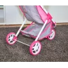 MILLY MALLY Puppenwagen Susie Prestige – Rosa/Grau/Weiß