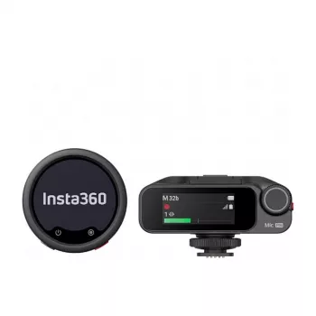 Insta360 Mic Pro (1TX + 1RX) Drahtloses Mikrofonsystem