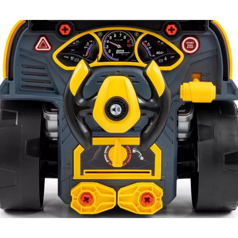 MILLY MALLY Mechanic Workshop Set mit zerlegtem Motor N-Gine Gelb