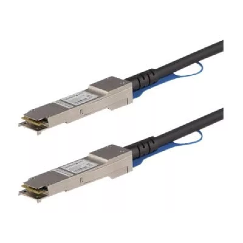 StarTech.com 0,5m QSFP+ Direct Attach Cable - MSA-konform - 40G QSFP+ Passive Twinax Cable - QSFP auf QSFP - Schwarz