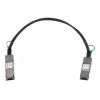 StarTech.com 0,5m QSFP+ Direct Attach Cable - MSA-konform - 40G QSFP+ Passive Twinax Cable - QSFP auf QSFP - Schwarz