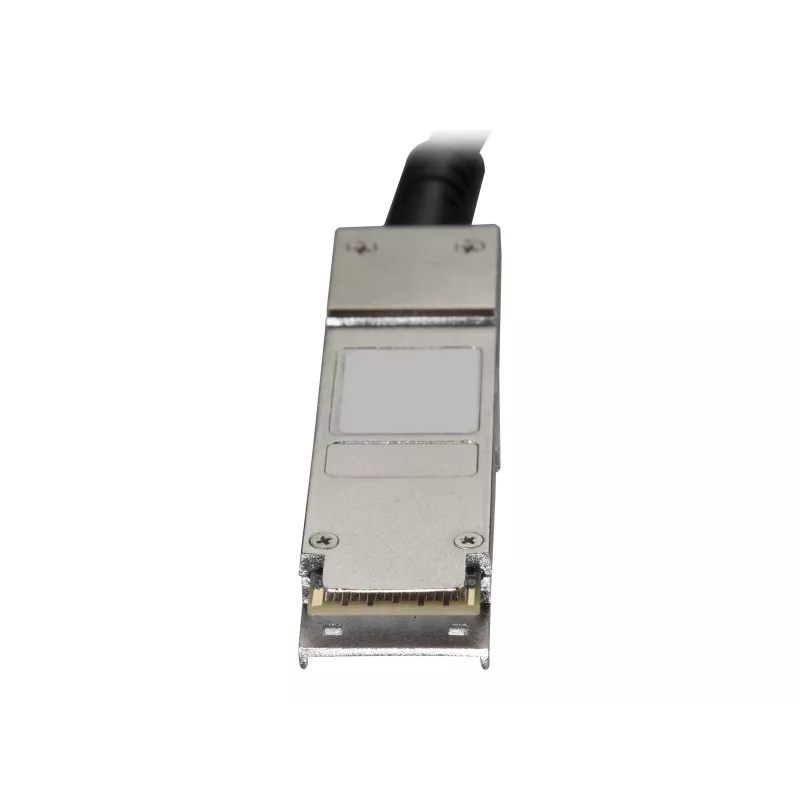 StarTech.com 0,5m QSFP+ Direct Attach Cable - MSA-konform - 40G QSFP+ Passive Twinax Cable - QSFP auf QSFP - Schwarz