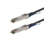 StarTech.com 0,5m QSFP+ Direct Attach Cable - MSA-konform - 40G QSFP+ Passive Twinax Cable - QSFP auf QSFP - Schwarz