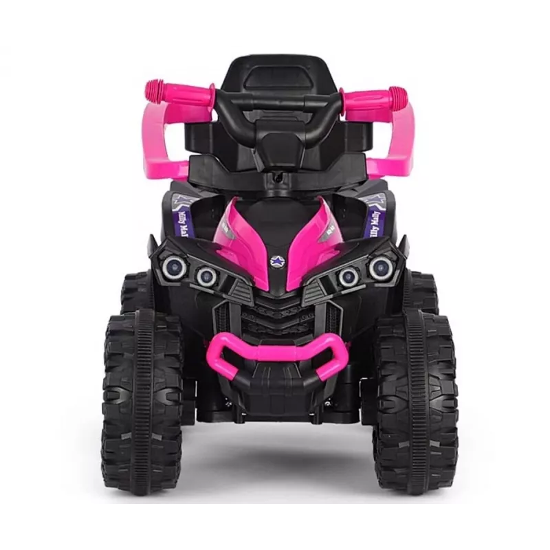 MILLY MALLY Kinderfahrrad mit Schiebestange Wild Pink 12 Zoll