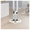 Dyson Purifier Cool PC1 Luftreiniger und Kühlventilator Silber/Weiß