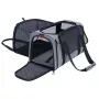 ZOLUX NOMAD L Expandable Pet Carrier 48×30.8×30,5 cm Grau/Schwarz