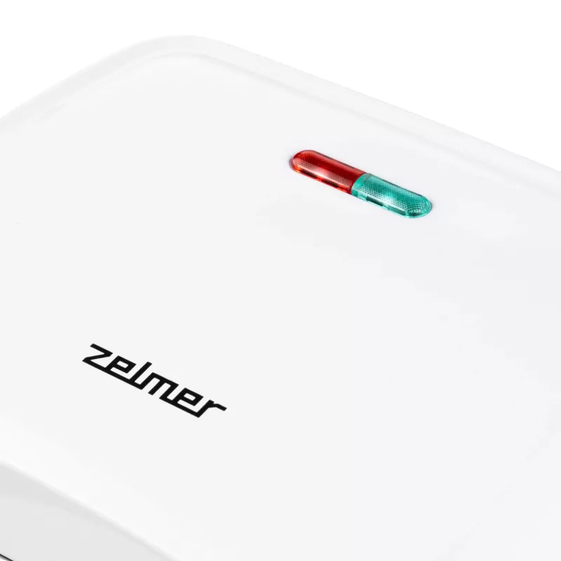 Zelmer ZSM7700 Sandwich Maker, 750 W, Weiß