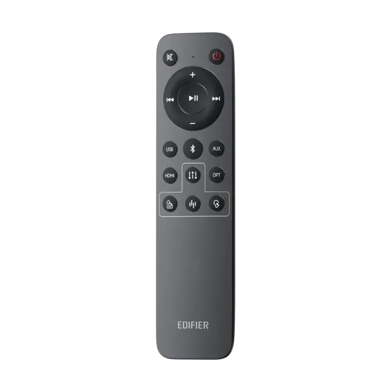 Edifier M90 Kompakte aktive 2.0-Lautsprecher, Schwarz