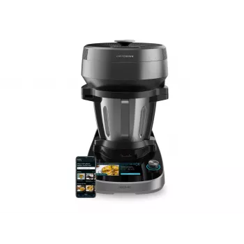 Cecotec Mambo CooKing Victory Multifunktions-Küchenmaschine 1700 W 4,5 L Schwarz/Grau