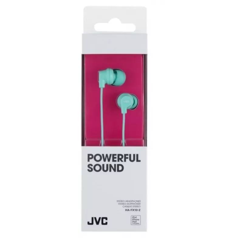 JVC HA-FX10 Hellblau Kabelgebundene In-Ear-Kopfhörer
