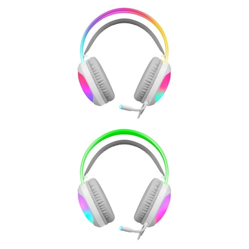 Defender Eclipse RGB Gaming Headset Weiß