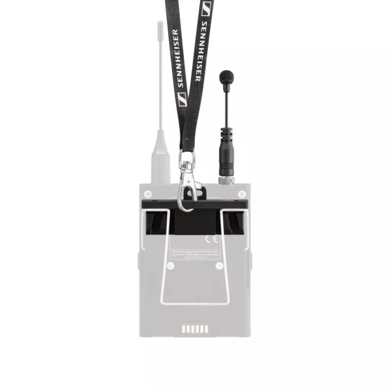 Sennheiser MKE Mini Omnidirektionales Lavalier-Mikrofon - Schwarz