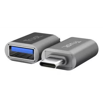 Trust Calyx USB-C-auf-USB-A-Adapter, 2er-Pack