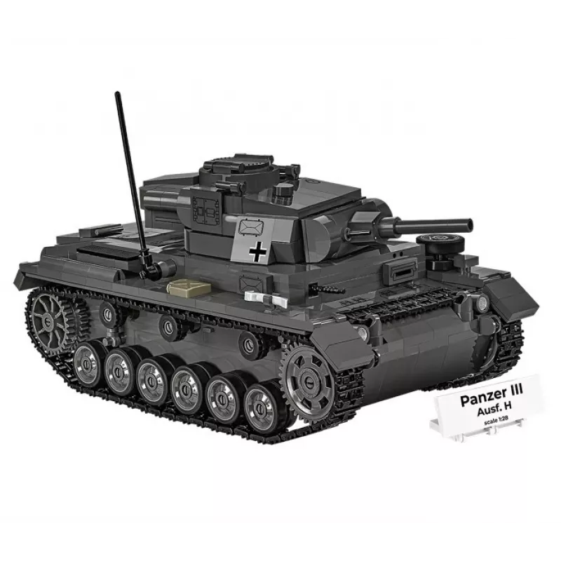 COBI Historical Collection Panzer III Ausf. H Bausatz, 963 Teile