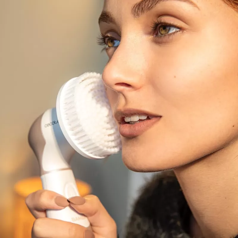 Cecotec FaceCare TotalClean Gesichtsreinigungsbürste, Weiß