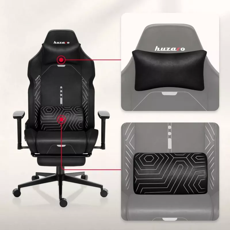 Huzaro Force 8.1 Black Gaming Chair