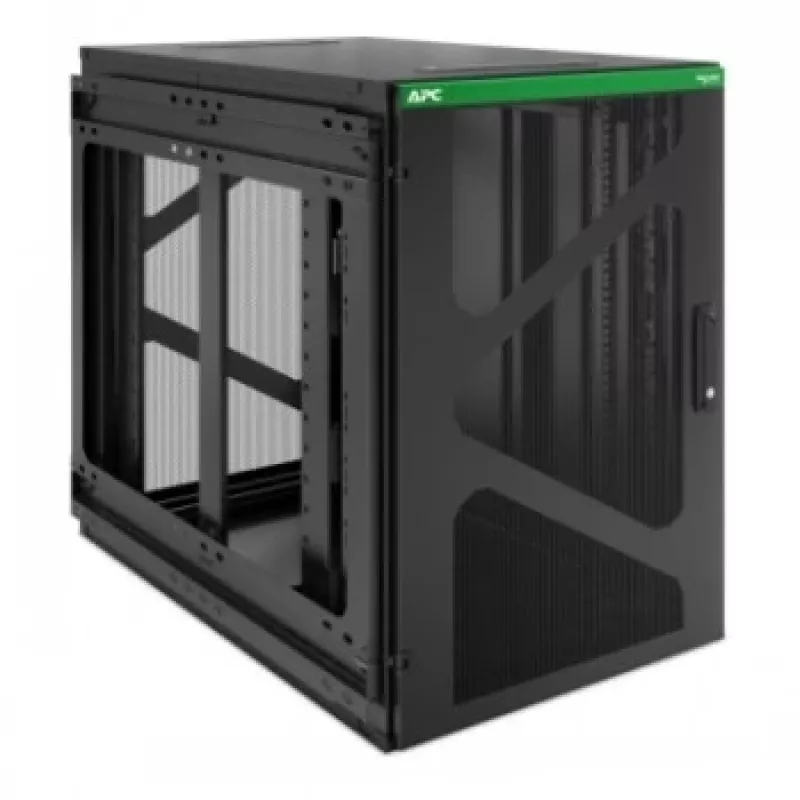 APC NetShelter 18U Wandmontage-Rackgehäuse - 19 Zoll Breite, 520 mm Tiefe, Schwarz