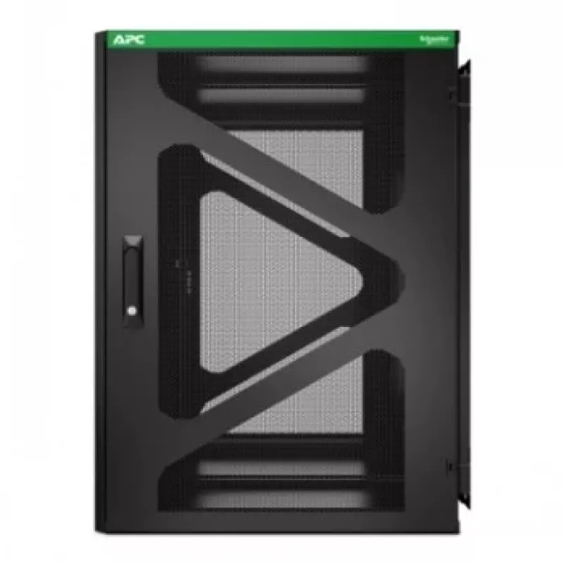 APC NetShelter 18U Wandmontage-Rackgehäuse - 19 Zoll Breite, 520 mm Tiefe, Schwarz