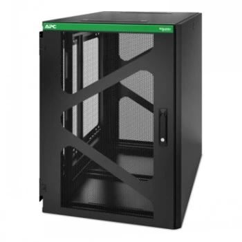 APC NetShelter 18U Wandmontage-Rackgehäuse - 19 Zoll Breite, 520 mm Tiefe, Schwarz