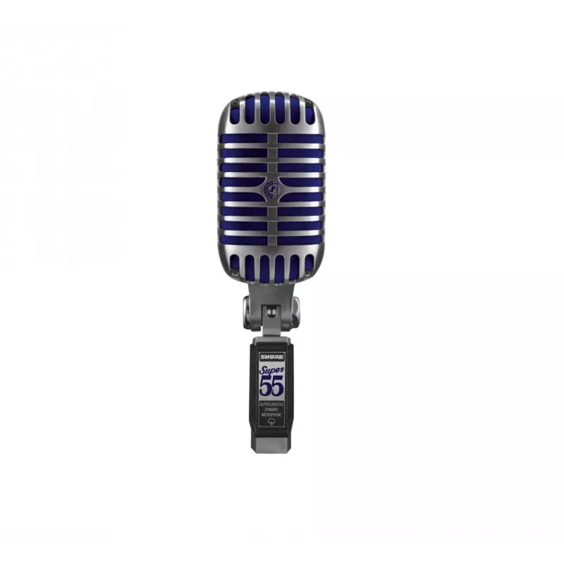 Shure SUPER 55 Grau Dynamisches Studiomikrofon Supercardioid