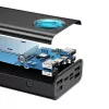 Baseus Amblight Powerbank 30000mAh, 4xUSB, USB-C, 65W, Schwarz