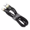 Baseus Cafule Lightning auf USB-A Kabel 1m Schwarz/Gold