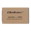 Qoltec 53037 AGM-Batterie 12V 65Ah max 780A