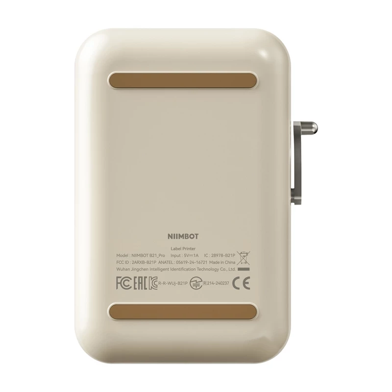 NIIMBOT B21 Pro Tragbarer Etikettendrucker (Creme)