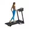 REBEL ACTIVE RBA-1001 Klappbares Elektrisches Laufband mit LCD-Display, 12 Programmen, 12 km/h, Silber/Schwarz