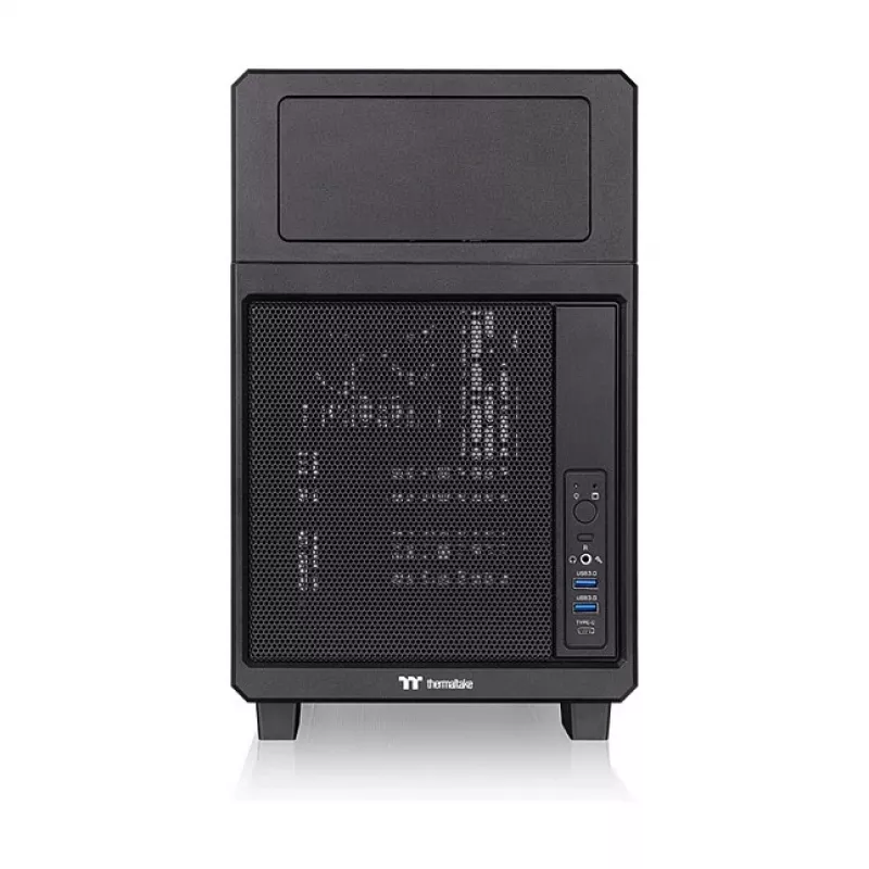 Thermaltake TR200 PC-Gehäuse, Schwarz (CA-11L-00S1NN-00)