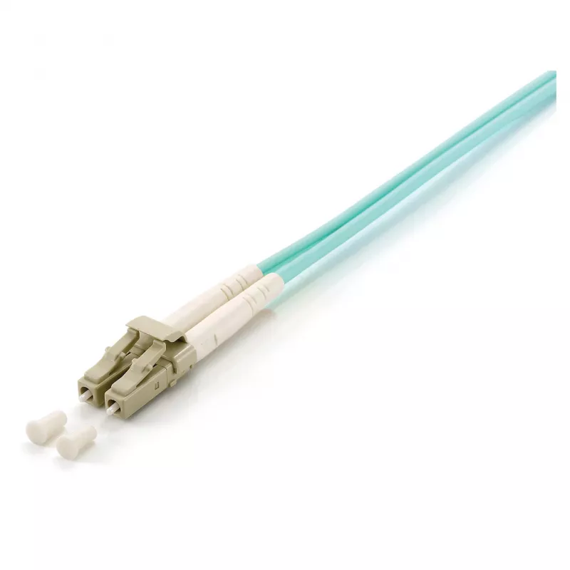 Equip Patchkabel LC-LC 25m Multimode Duplex OM3 Türkis