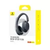 Baseus Bowie D05 Kabelloser Over-Ear-Kopfhörer Bluetooth 5.3 - Schwarz