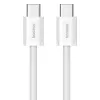 Baseus Superior USB C auf USB C Datenkabel 1 m 30 W Weiß
