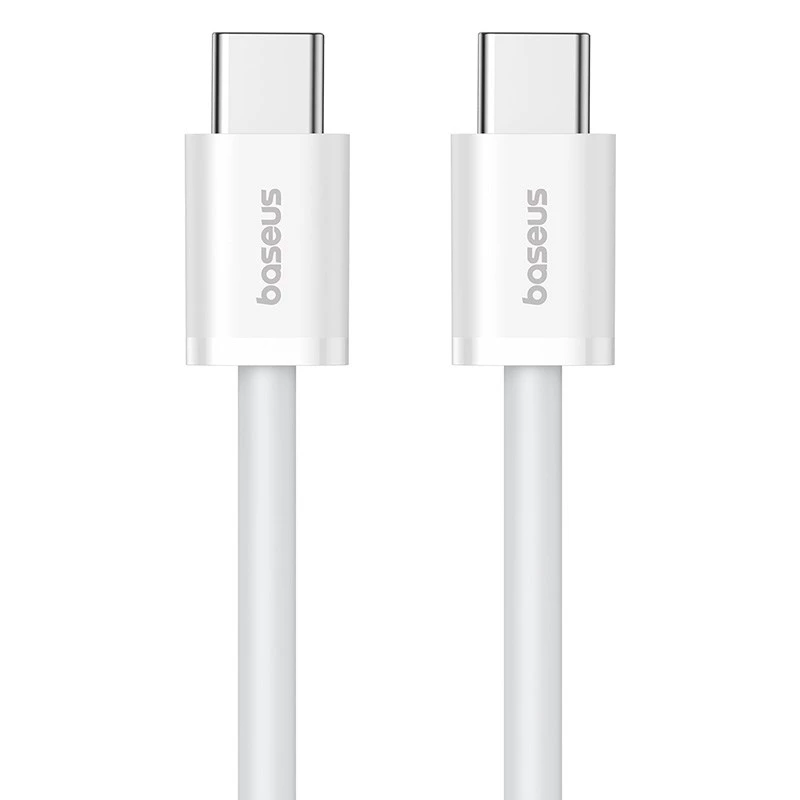 Baseus Superior USB C auf USB C Datenkabel 1 m 30 W Weiß