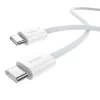 Baseus Superior USB C auf USB C Datenkabel 1 m 30 W Weiß