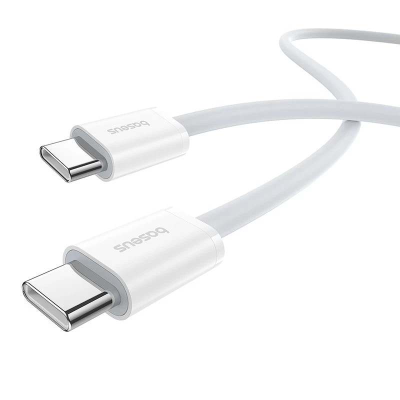 Baseus Superior USB C auf USB C Datenkabel 1 m 30 W Weiß