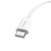 Baseus Superior USB C auf USB C Datenkabel 1 m 30 W Weiß