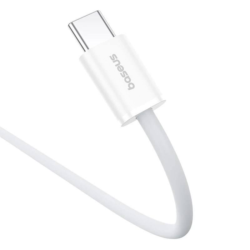 Baseus Superior USB C auf USB C Datenkabel 1 m 30 W Weiß