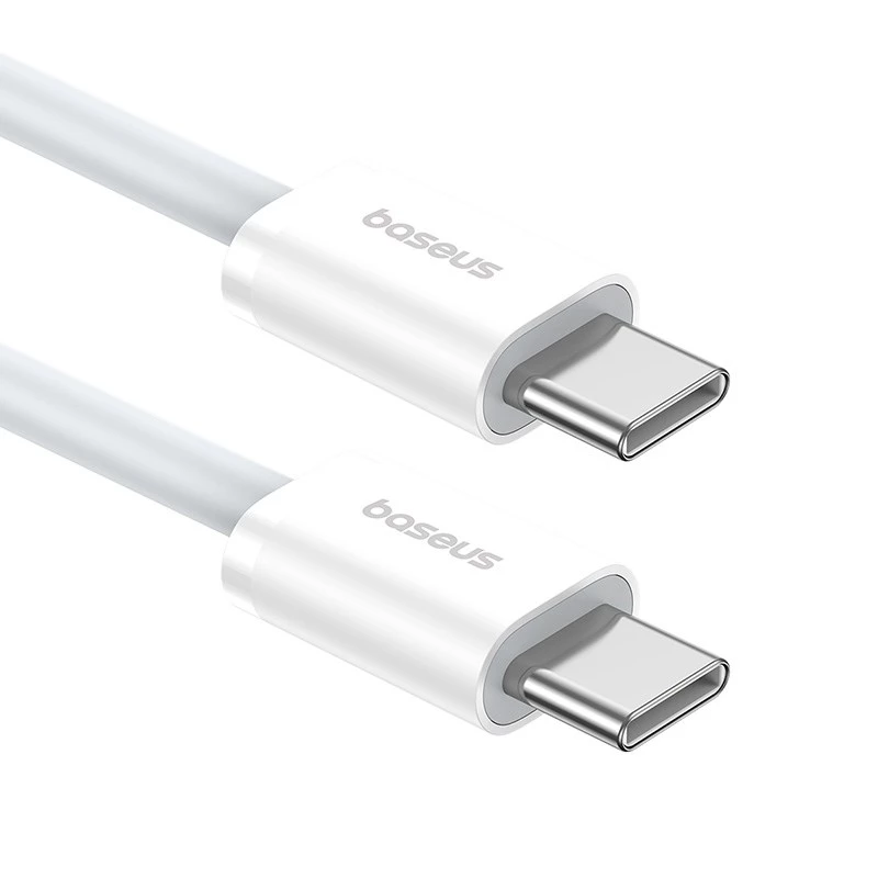 Baseus Superior USB C auf USB C Datenkabel 1 m 30 W Weiß