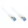 Good Connections Patchkabel Cat.6A S/FTP PiMF halogenfrei 500MHz Weiß 2m (8060-H020W)