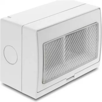 Delock Easy 45 Aufputzgehäuse IP55 wasserdicht 4 Port (81624)