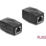 Delock RJ50 Buchse-zu-Buchse geschirmter Kupplungsadapter Schwarz (90839)