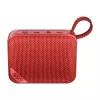 QCY SP2 Tragbarer Bluetooth-Lautsprecher (Rot) - IP67 wasserdicht, RGB-Beleuchtung, TWS-Stereo