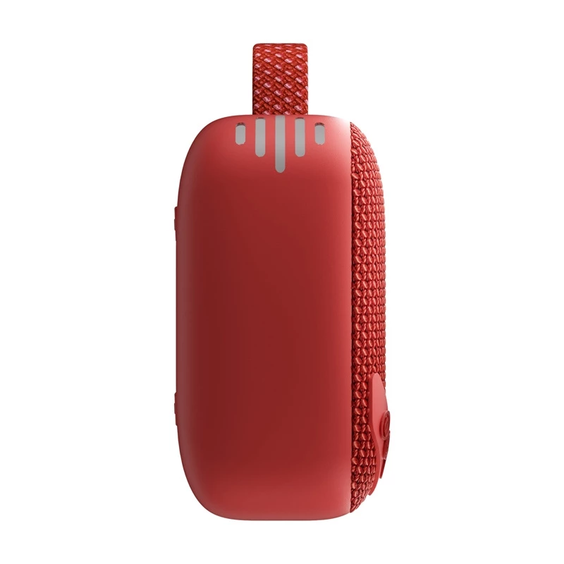 QCY SP2 Tragbarer Bluetooth-Lautsprecher (Rot) - IP67 wasserdicht, RGB-Beleuchtung, TWS-Stereo