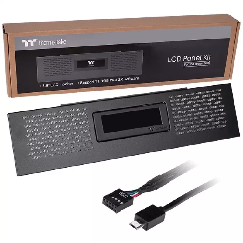 Thermaltake LCD Panel Kit Schwarz für The Tower 500