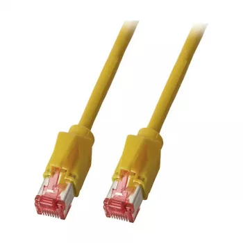 EFB-Elektronik RJ45 Patchkabel Cat.5e S/UTP PUR TM21 schleppkettentauglich Gelb 1,5m