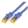 M-CAB CAT7 SFTP RJ45 LSZH 0,25M BLAU 10GBIT RAW PATCH-KABEL