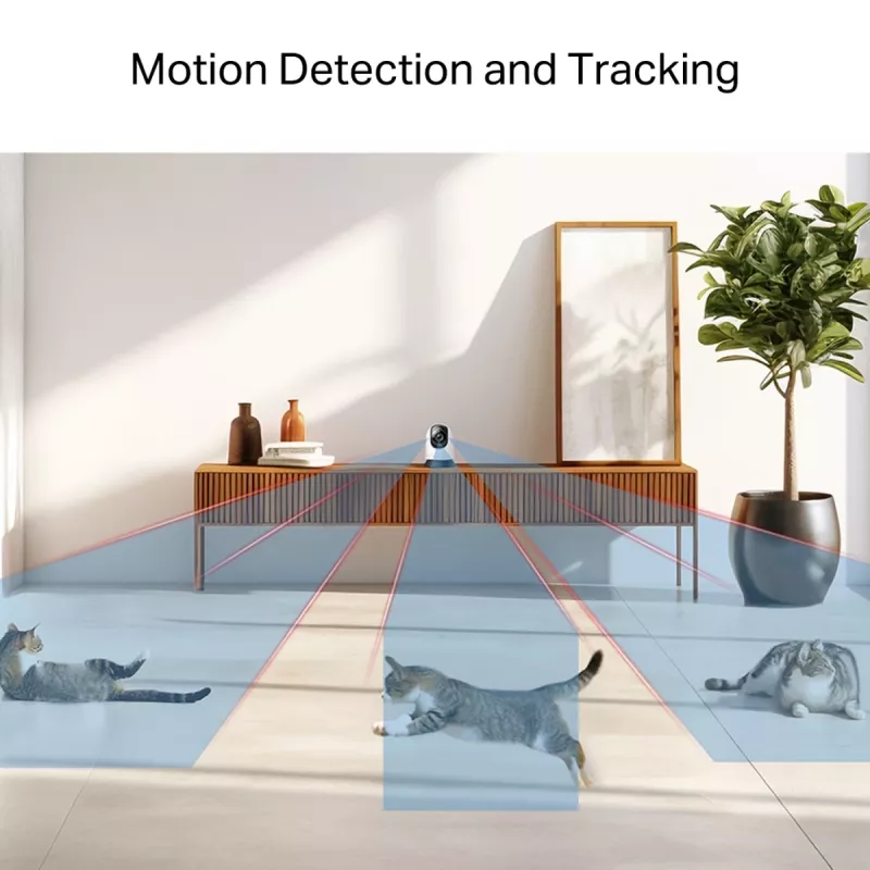 Mercusys MC230 Pan/Tilt AI Überwachungskamera für Zuhause mit Wi-Fi, 5 MP