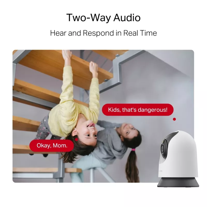 Mercusys MC230 Pan/Tilt AI Überwachungskamera für Zuhause mit Wi-Fi, 5 MP
